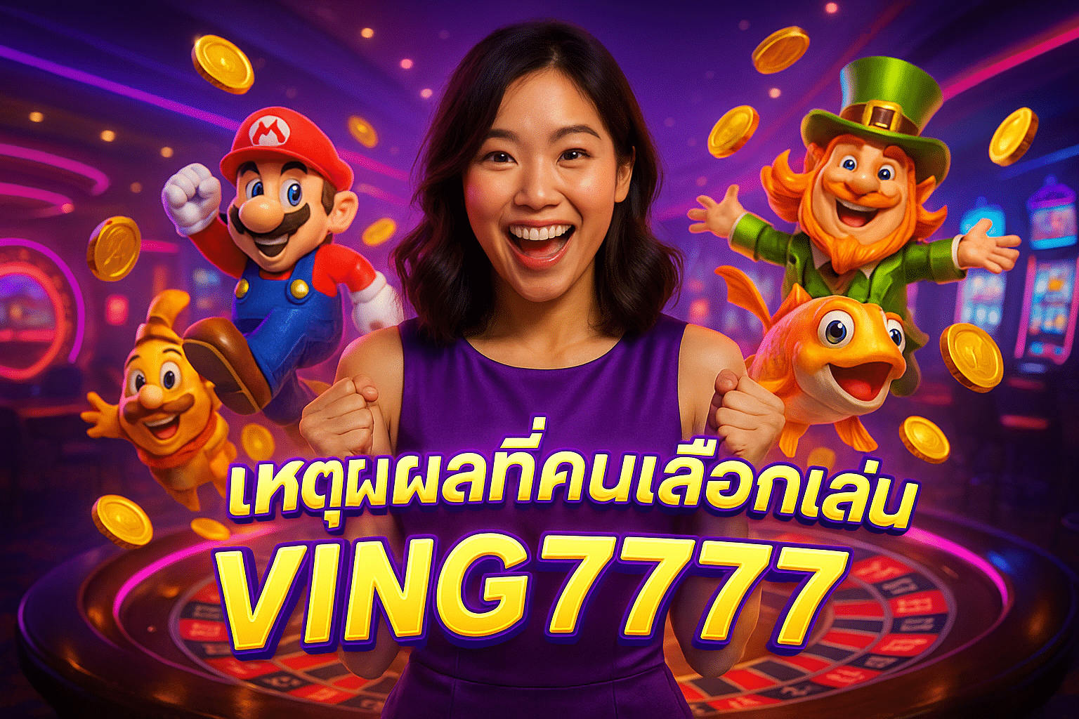 เหตุผลที่คนเลือกเล่น VING7777