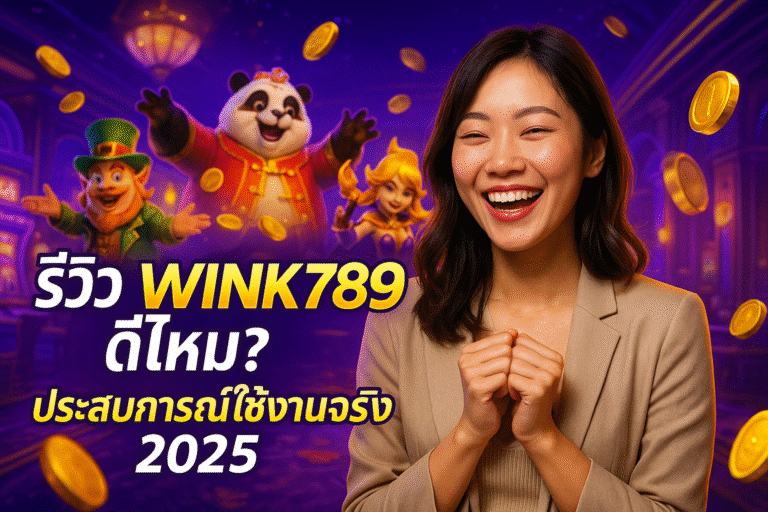 รีวิว WINK789 ดีไหม? ประสบการณ์ใช้งานจริง 2025