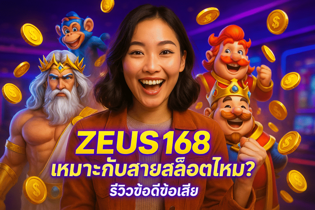 ZEUS168 เหมาะกับสายสล็อตไหม? รีวิวข้อดีข้อเสีย