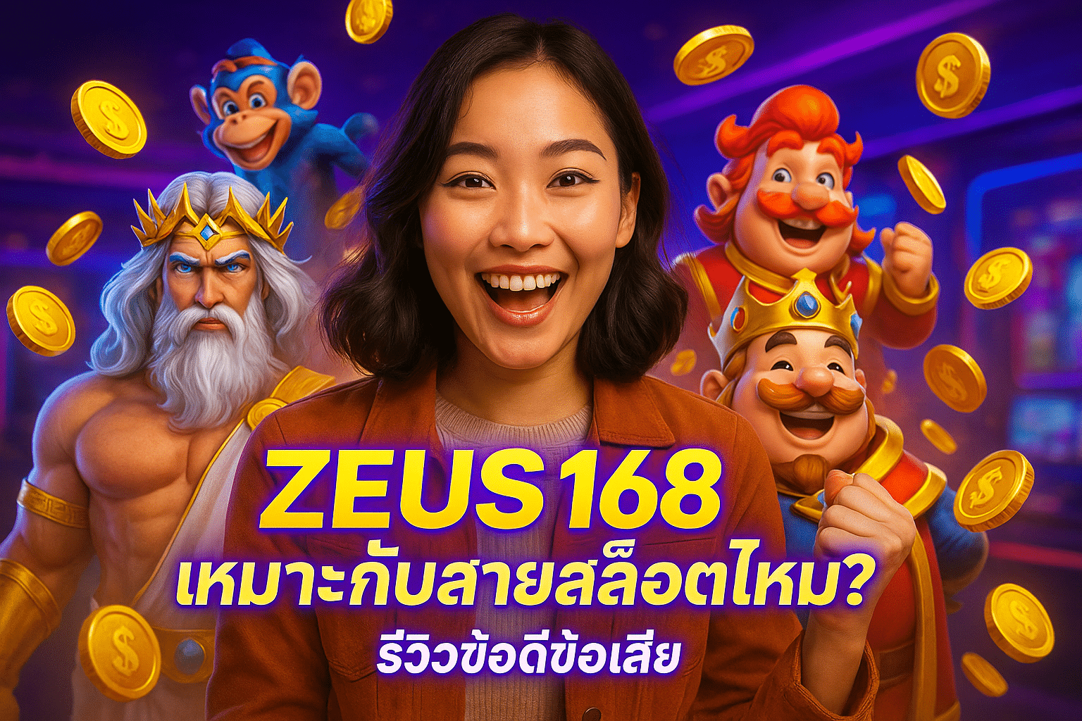 ZEUS168 เหมาะกับสายสล็อตไหม? รีวิวข้อดีข้อเสีย